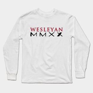 Wesleyan University 2020 Long Sleeve T-Shirt